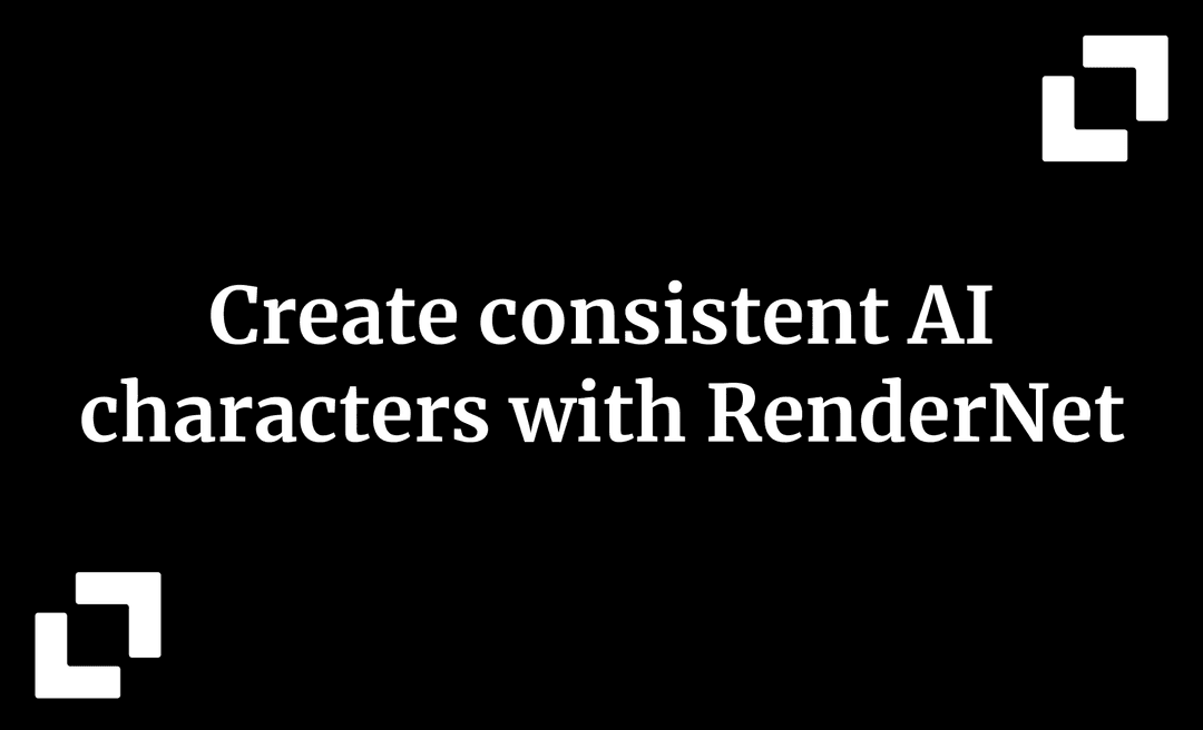 Create consistent AI characters with RenderNet