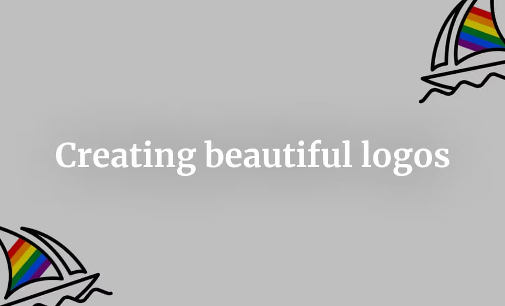 Creating beautiful logos