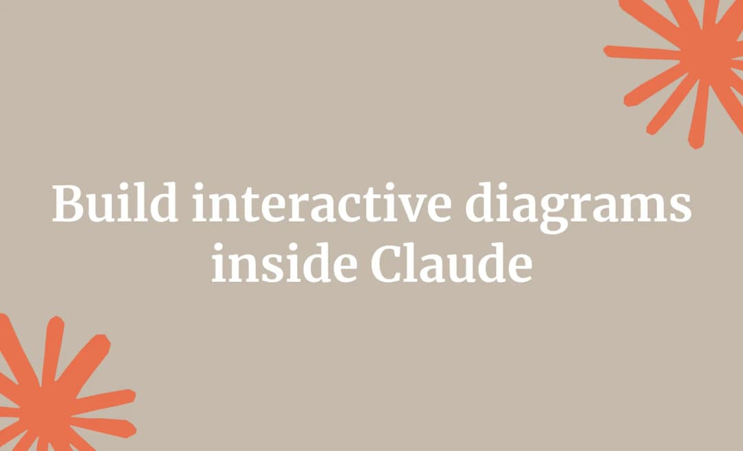 Build interactive diagrams inside Claude
