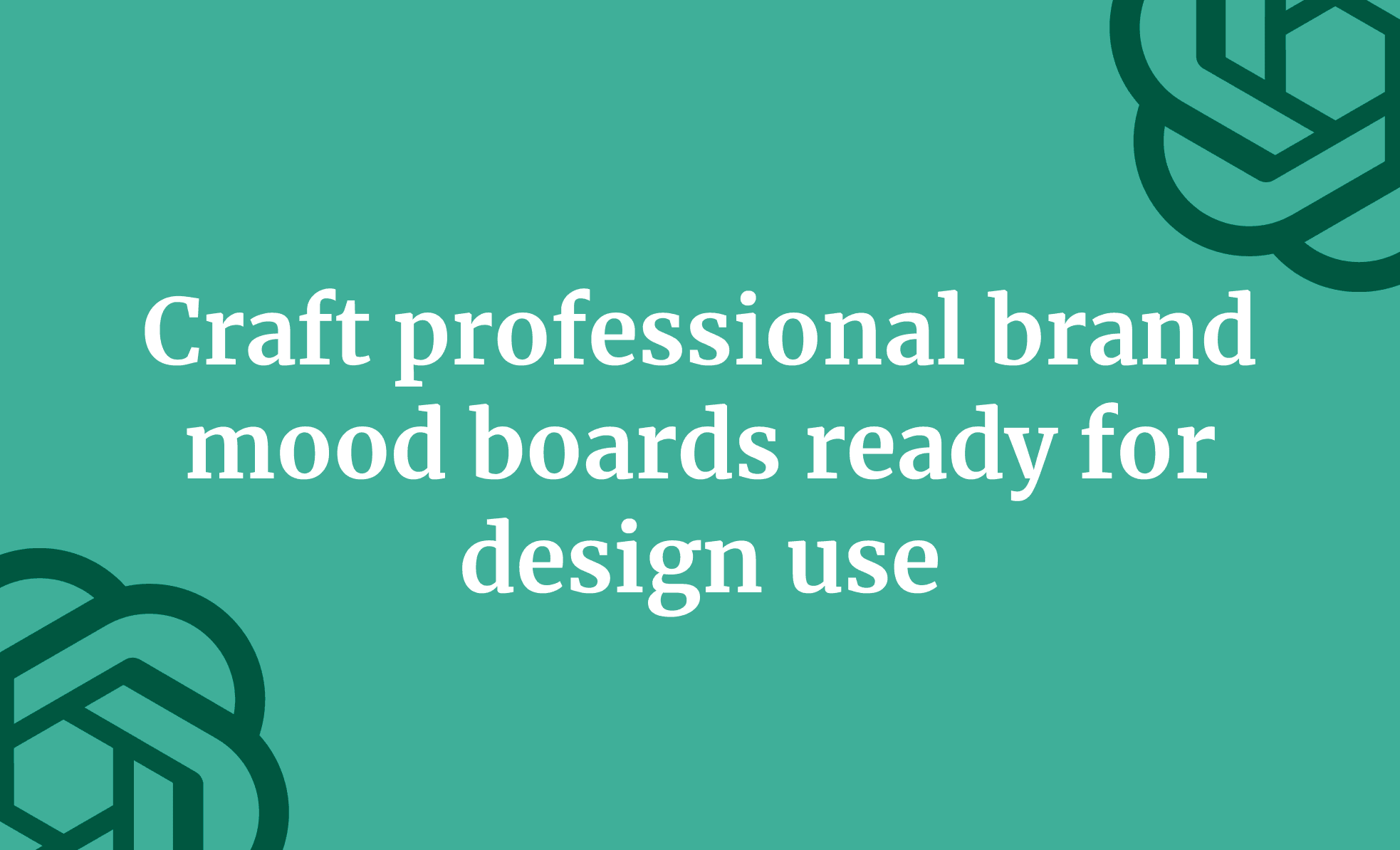 Craft professional brand mood boards ready for design use
