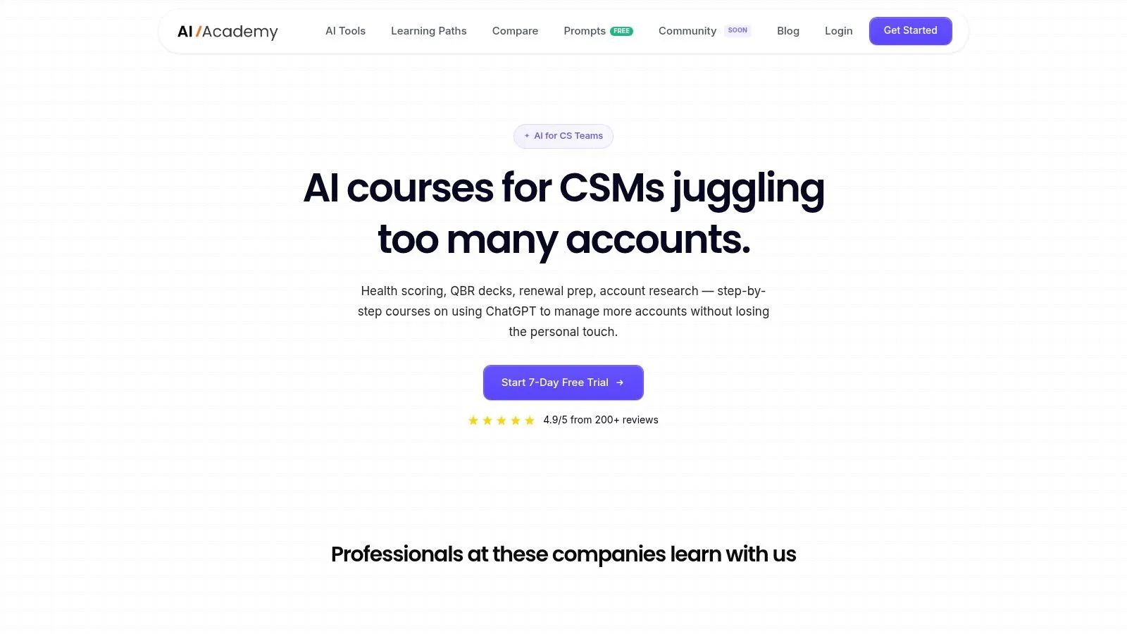 AI Academy: AI for Customer Success Course & Toolkit