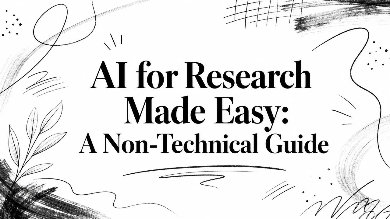 AI for Research Made Easy: A Non-Technical Guide